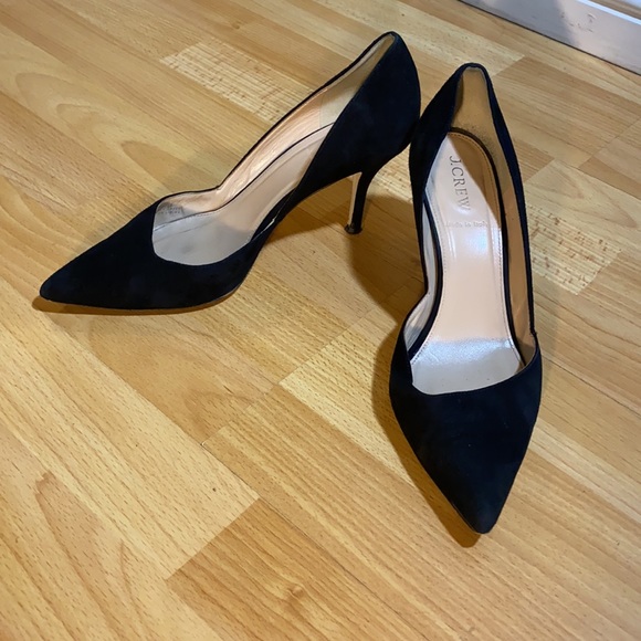 J Crew black leather heals 2” - Picture 13 of 16